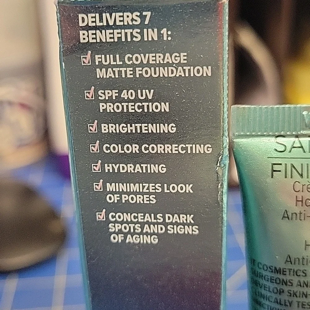 IT Cosmetics CC+ Oil-Free Matte 40SPF Cream - Deep 32ml New Tube In Box